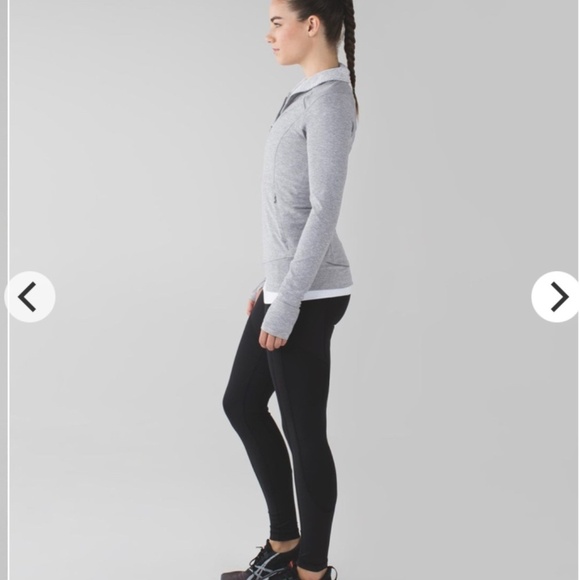 Lululemon Think Fast Pullover Size 4 Gray - Picture 3 of 15